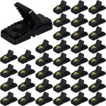 Qualirey 6 Pcs Mouse Traps Indoor for Home,5.5 x 3 x 2.9 in