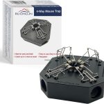 Reusable Multi-Catch Mouse Trap, Indoor/Outdoor - Black