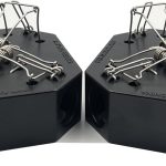 Reusable Multi-Catch Mouse Traps, Indoor/Outdoor - Black, 2 Pack