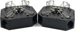Reusable Multi-Catch Mouse Traps, Indoor/Outdoor - Black, 2 Pack