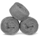Steel Wool Mice Control, 3 Pack 3" x 11.5 Ft Mouse Hole Filler, Mice Barrier Mouse Gap Filler for Garden, House, Garage, Prevent Animals from Entering Holes, Siding, Pipeline, Vents
