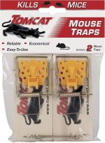 Tomcat Mouse Traps (Wooden), 2 Traps