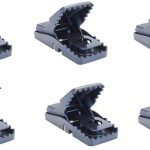 Trapper Mini T-rex Easy Set Mouse Snap Trap 6 Traps BELL-1044