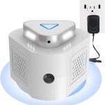 Ultrasonic Mice Repellent Rat Deterrent Plug in 4-Modes Electronic Mouse Repellent Devices Pest Control Repeller Indoor Rodent Fortress Mini Get Rid of Rats Permanently for House, Kitchen Garage Attic