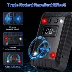 Ultrasonic Rodent Repellent for Car Engine, 2 Pack Rat Repellent for Car with LED Strobe Light, Mouse Deterrent for Cars Garage - Image 2