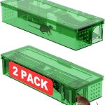 Upgraded Multi-Catch Humane Mouse Traps,Dual Entrance Design-2 Pack