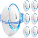 Upgraded Ultrasonic Pest Repeller, Mice Bug Repellent Indoor, 6 Pack