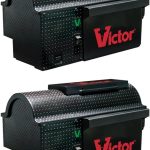 Victor M260 Indoor Multi-Kill Humane Electronic Mouse Trap - No Touch, No See Electronic Intant Kill Mouse Trap - 2 Traps, Black