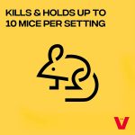 Victor M260 Indoor Multi-Kill Humane Electronic Mouse Trap - No Touch, No See Electronic Intant Kill Mouse Trap - 2 Traps, Black - Image 2