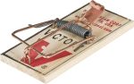 Victor Metal Pedal Mouse Trap - M023 - Wood Mouse Trap, Brown, 2 Count (Pack of 1)